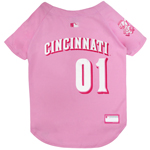 RED-4019 - Cincinnati Reds - Pink Baseball Jersey